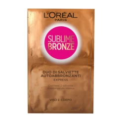 L'Oreal Sublime Bronze Duo Salviette Autoabbronzanti