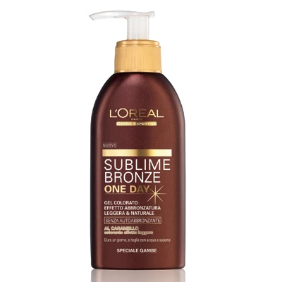 L'Oreal Sublime Bronze One Day Gel Autoabbronzante Corpo 150 Ml 3 L'Oreal Sublime Bronze One Day Gel Autoabbronzante Corpo 150 Ml