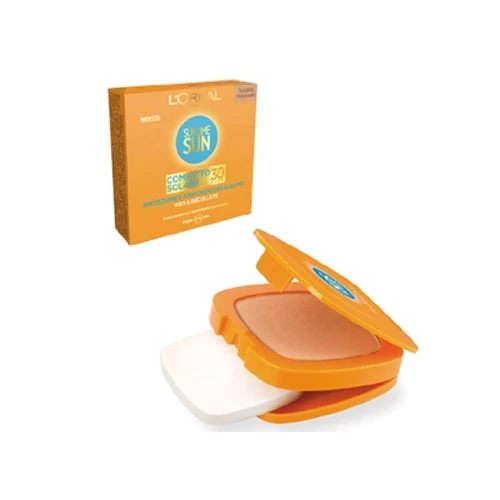 L'Oreal Paris Sublime Sun Compatto Solare Spf 30 Viso E Decollete' Tonalita' Universale 3 L'Oreal Paris Sublime Sun Compatto Solare Spf 30 Viso E Decollete' Tonalita' Universale