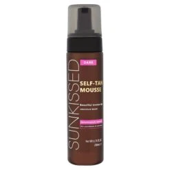 Sunkissed Instant Self Tanning Mousse 200 Ml - Dark Bronze