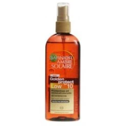 Garnier - Ambre Solaire Golden Protect Olio 150 Ml Spray SPF10