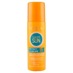 L'Oreal Paris Sublime Sun Protect & Sublime Latte Protettivo Spf 15 Spray 200 Ml