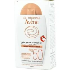 Avène Avene Eau Thermale Fluido Minerale Colorato SPF50+ Solare Viso 40 Ml