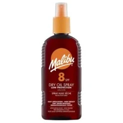 Malibu Sun Olio Secco SPF8 Spray 200 Ml