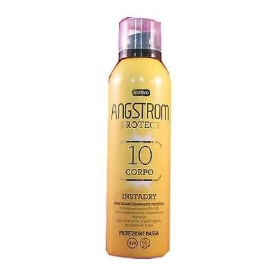 Angstrom Protect Instadry Spray Solare Trasparente Protettivo SPF10 3 Angstrom Protect Instadry Spray Solare Trasparente Protettivo SPF10