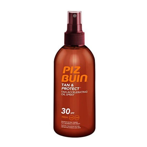 Piz Buin Tan Accellerator Oil Spray SPF 30 Spray Solare 150 Ml 3 Piz Buin Tan Accellerator Oil Spray SPF 30 Spray Solare 150 Ml