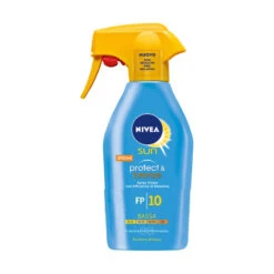 Nivea Protect Bronze Protezione Solare Bassa Spf 10 Spray 300 Ml