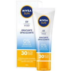 NIVEA SOLARE CREMA VISO IDRATANTE OPACIZZANTE FP30 50 ML