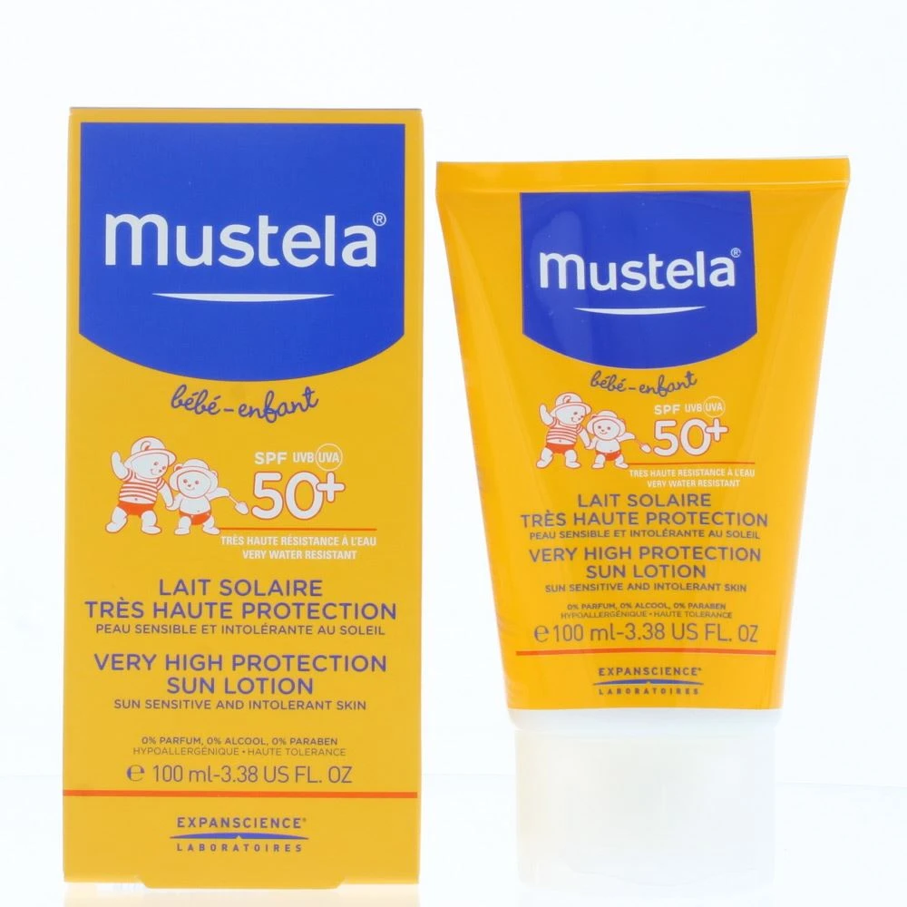 Mustela Latte Solare Protezione Alta Spf 50+ 100 Ml 3 Mustela Latte Solare Protezione Alta Spf 50+ 100 Ml