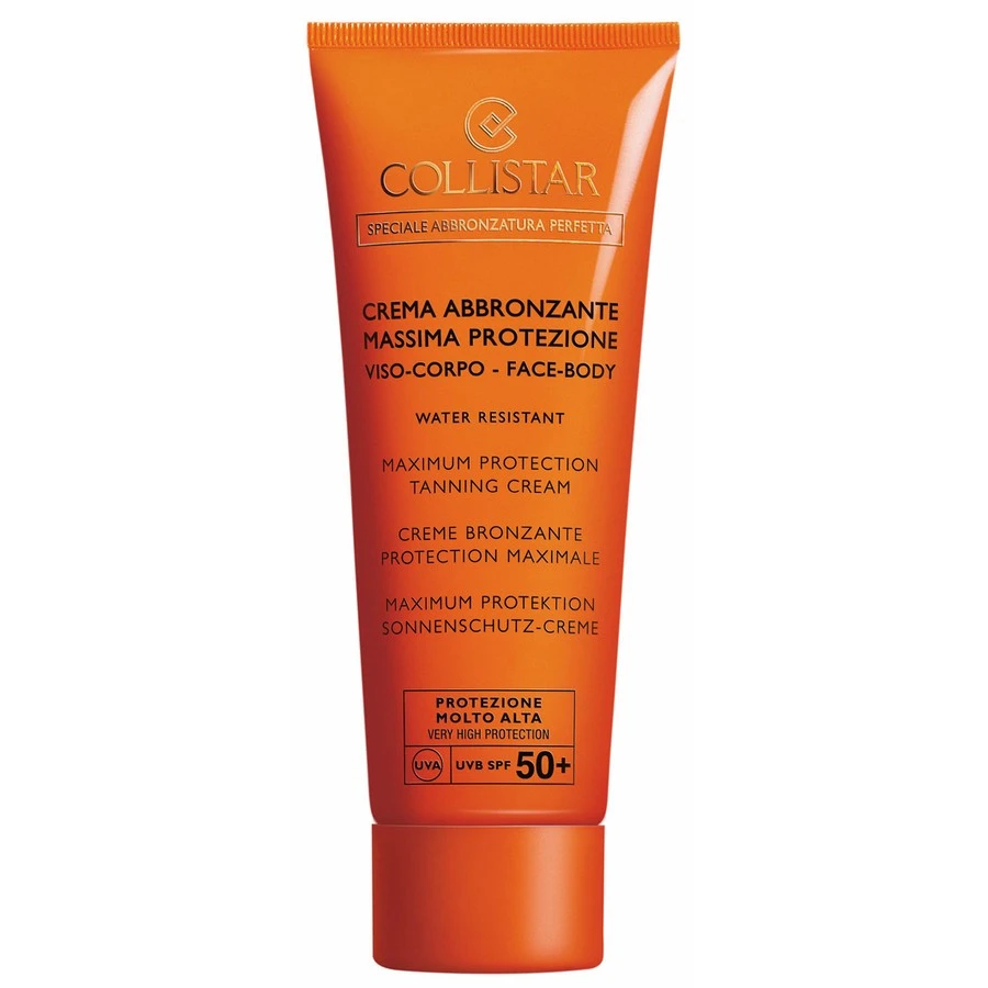 Collistar Crema Abbronzante Massima Protezione Viso-corpo Water Resistant Spf50 + 3 Collistar Crema Abbronzante Massima Protezione Viso-corpo Water Resistant Spf50 +