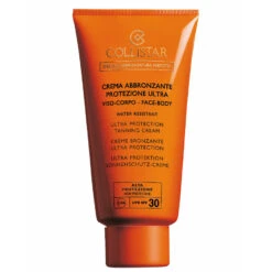 Collistar Crema Abbronzante Protezione Ultra Viso-corpo Wr Spf30 150 Ml